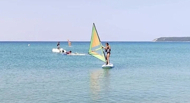 Saros'ta Windsurf Heyecanı Büyüyor