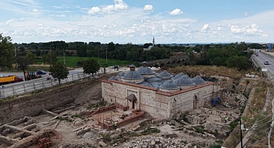 Tarihi Gazi Mihal Hamamı geleceğe taşınıyor
