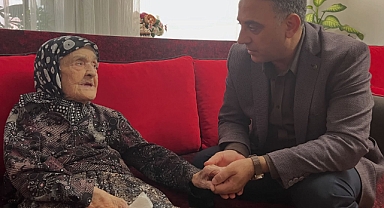 Tohumcu’dan yaşlı vatandaşa ziyaret