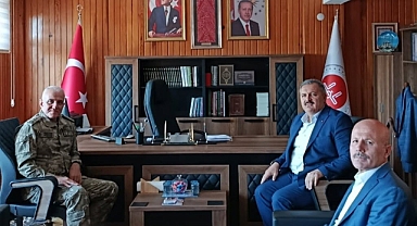Tümgeneral Ala’dan Müftü Çakır’a Ziyaret