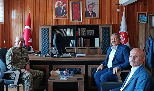 Tümgeneral Ala’dan Müftü Çakır’a Ziyaret