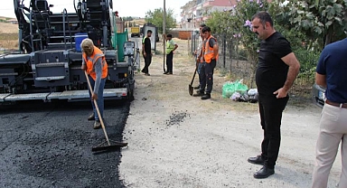 Uzunköprü’de Asfalt Çalışmaları Sürüyor