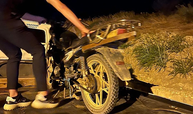Uzunköprü'de tescilsiz motosiklet kullanan ehliyetsiz sürücüye ceza