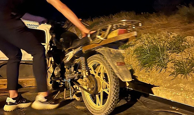 Uzunköprü'de tescilsiz motosiklet kullanan ehliyetsiz sürücüye ceza