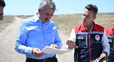 Vali Sezer, Demirhanlı Havaalanı’nı İnceledi