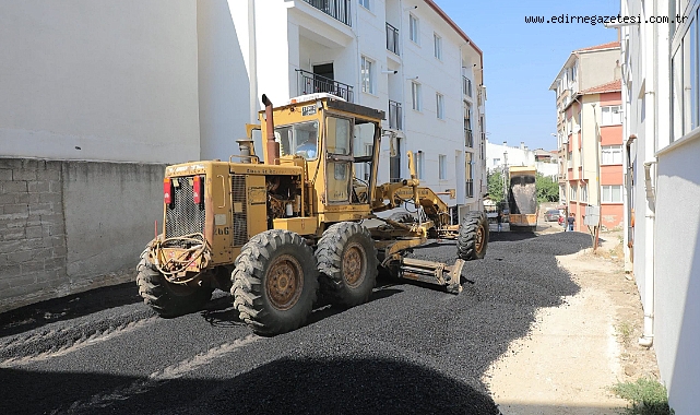 Yancıkçı Şahin Mahallesi’nde Asfalt Mesaisi