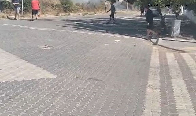 Yayla Sahili’nde trafo yangını: Büyük bir felaketin eşiğinden dönüldü
