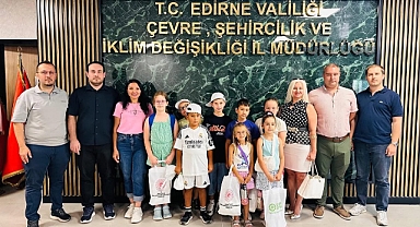 Yaz Okulu Öğrencilerinden İl Müdürlüğüne Ziyaret