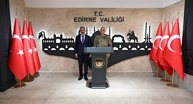 Yeni 5’inci Kolordu Komutanı Ala’dan Vali Sezer’e Ziyaret