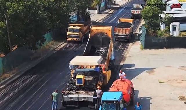 Yeniimaret Mahallesi'nde Üstyapı Çalışmaları Devam Ediyor