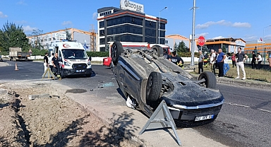 Zincirleme Kazada 1 Yaralı