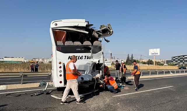  Zincirleme trafik kazasında 29 kişi hafif yaralandı