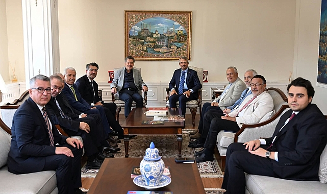 Ziraat Bankası ve Hazine Heyetinden Vali Sezer'e Ziyaret