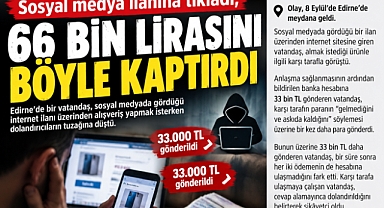 66 Bin Liralık Dolandırıcılık