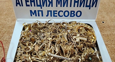 708 Gram Mücevher Ele Geçirildi