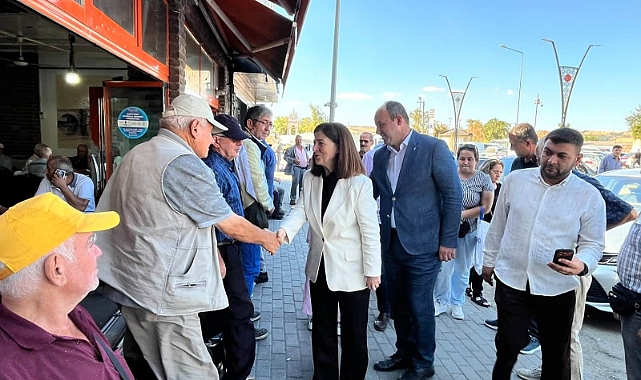 Aksal, Uzunköprü'de esnafı ziyaret etti