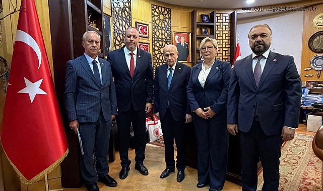 Bahçeli, MHP Edirne teşkilatını kabul etti