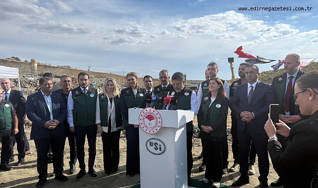 Bakan Yumaklı Çömlekköy Barajı’nda