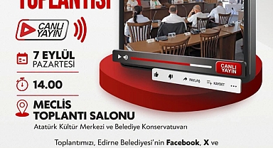Belediye Meclisi 7 Eylül’de Toplanacak