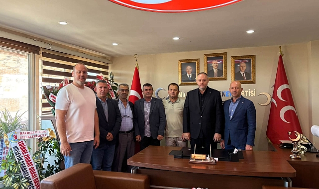 Biçer, Arabacı ve Yönetimini Ağırladı