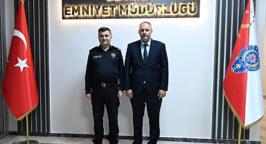 Biçer’den Emniyet Müdürü Ayhan’a ziyaret
