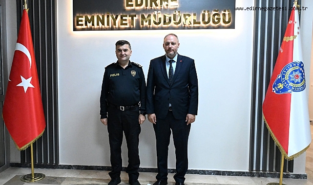 Biçer’den Emniyet Müdürü Ayhan’a ziyaret