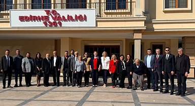 CHP Edirne Teşkilatı’ndan Vali Sezer’e Ziyaret