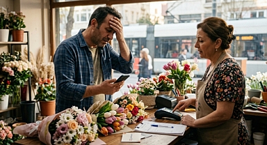 Çiçek Siparişi Verdi, 33 Bin 400 Lirasından Oldu