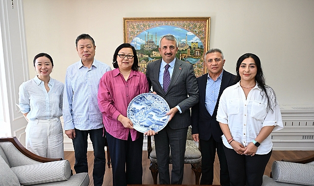Çinli yatırımcıdan Edirne Valisi Sezer'e ziyaret