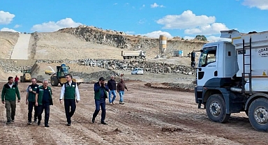 ÇÖMLEKKÖY BARAJI’NDA ÇALIŞMALAR SÜRÜYOR