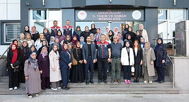 ÇORUMLU KADIN ÇİFTÇİLER EDİRNE’DE