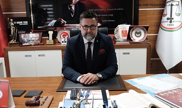 Edirne Barosu'ndan İmar Planı Tepkisi