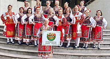 Edirne’nin Folklor Ekibi Bulgaristan’ı Salladı