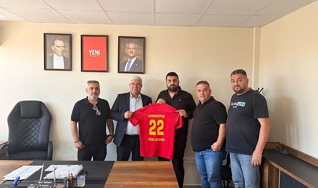 Edirnespor’dan Yücel Balkanlı’ya Ziyaret