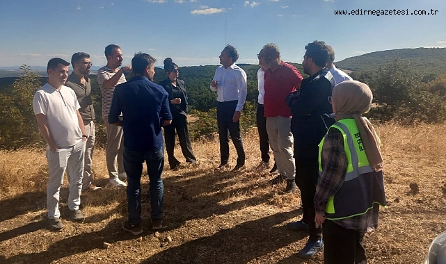 ENEZ’DE BENTONİT OCAĞI TOPLANTISI