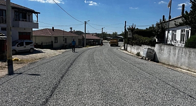 Enez Kocaali’de Yol Sevinci