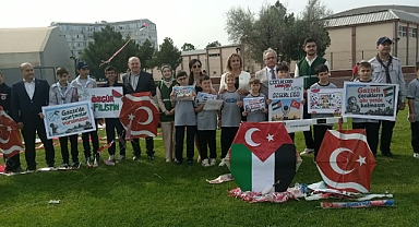 Gazzeli Çocuklar İçin Uçurtmalar Gökyüzüne Bırakıldı