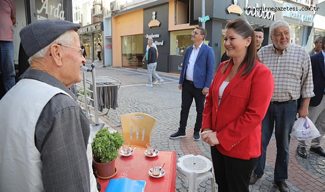 Gencan’dan Çarşı Esnafına Ziyaret