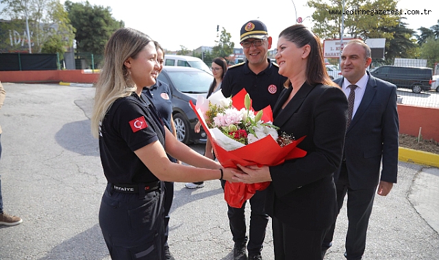 GENCAN’DAN İTFAİYE PERSONELİNE TEŞEKKÜR