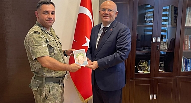 Hudut Taburundan Kaymakamlığa Ziyaret