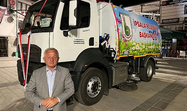 İpsala Belediyesi’ne Yeni Hizmet Aracı