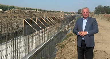 Kanal İpsala Projesinde Çalışmalar Sürüyor