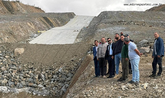 Kaymakam Çolak’tan Barajda İnceleme