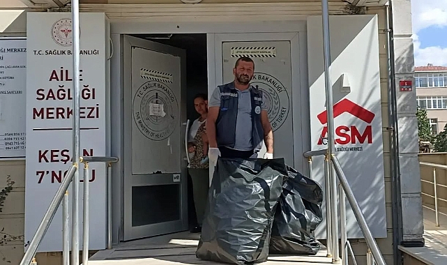 Keşan’da Atık İlaçlar Toplandı
