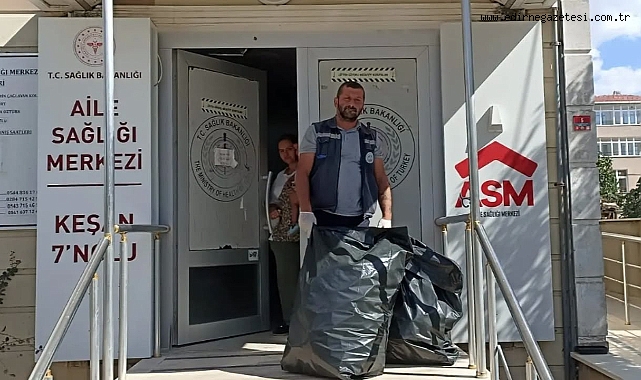 Keşan’da Atık İlaçlar Toplandı