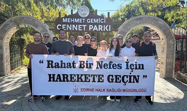 Keşan’da Sağlık İçin Hareket