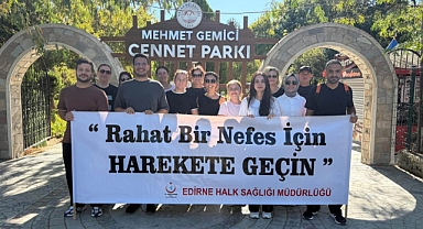 Keşan’da Sağlık İçin Hareket