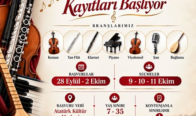 KONSERVATUVARDA YENİ DÖNEM BAŞLIYOR