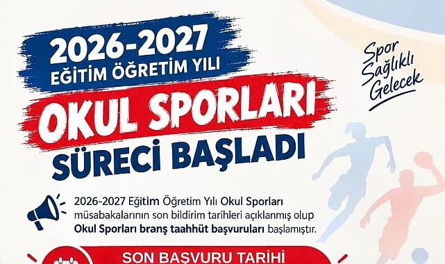 Okul Sporlarında Başvurular Başladı