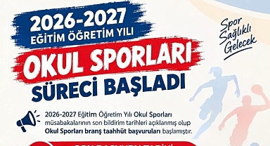 Okul Sporlarında Başvurular Başladı